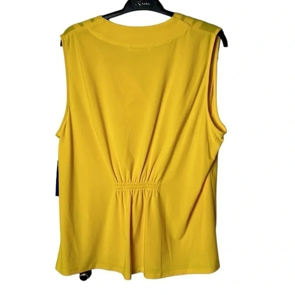 Y2K NWT Nygard blouse ,S/M &L , sheer smock,sleeveless chiffon type blouse.EC - Picture 6 of 10